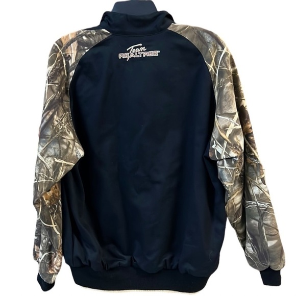 Team RealTree Signature Edition Rare Retro  Racing Jacket Varsity Style Medium - Picture 6 of 11